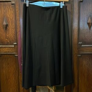 Chico’s A line black skirt